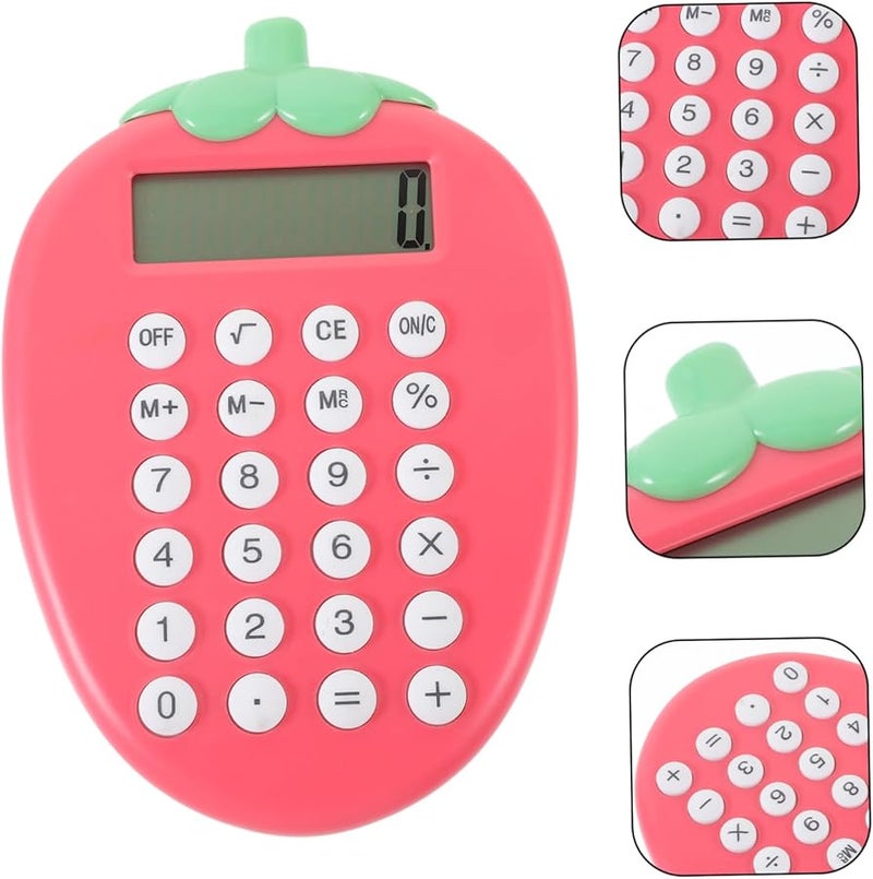 Solar Powered Calculator for Students Office Portable Handheld School Supplies - Image 3